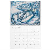 Azulejo Romance Portuguese Art Calendar 2026 Kalender (Jan 2026)