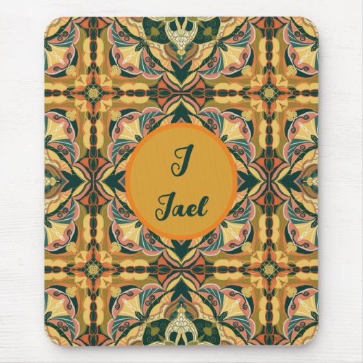 Azulejo Spanish Personalisiert Tile Mousepad (Vorne)