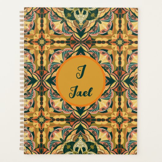 Azulejo Spanish Personalisiert Tile Planer (Vorderseite)