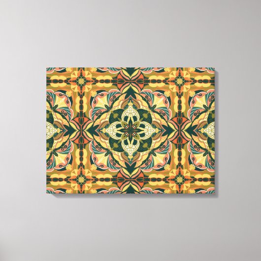 Azulejo Spanish Tile Leinwanddruck (Vorderseite)