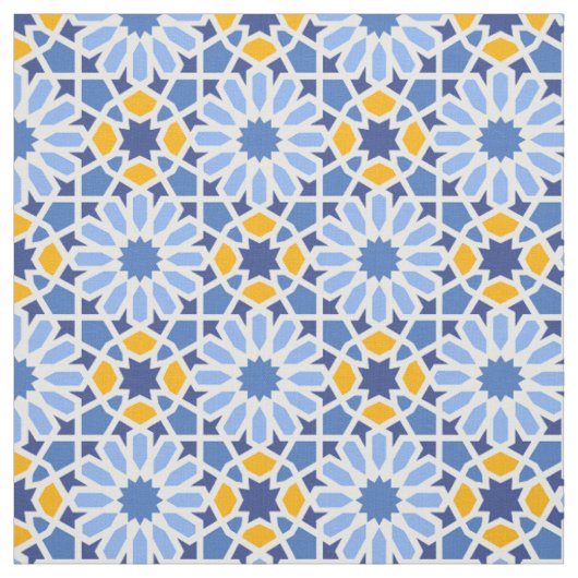 Azulejo-Talavera-Fliese Stoff (Muster)