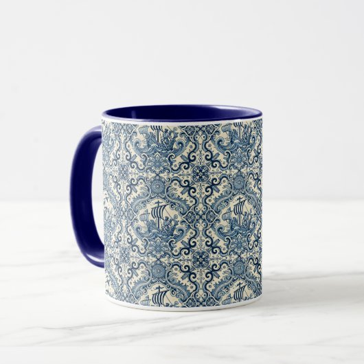 Azulejo Tasse (Vorderseite Links)