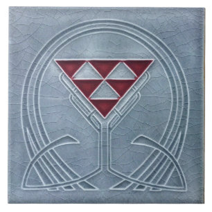 Azulejo Tile Art nouveau style dekoration fireplac Fliese