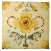 Azulejo Tile Art nouveau style dekoration fireplac Fliese (Vorderseite)