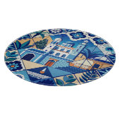 Azulejo Tiles Pattern Schneidebrett (Ecke)