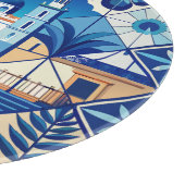 Azulejo Tiles Pattern Schneidebrett (Ecke)
