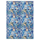 Azulejo Tiles Pattern Tischdecke (Vorderseite)
