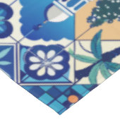 Azulejo Tiles Pattern Tischdecke (Schrägansicht)