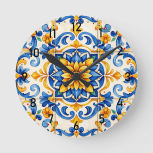 Azulejo Time Shouter Uhr