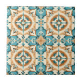 Azulejo Turquoise Mocha Delight Fliese (Vorderseite)