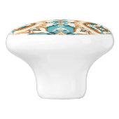 Azulejo Turquoise Mocha Delight Keramikknauf (Seitenansicht)