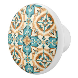 Azulejo Turquoise Mocha Delight Keramikknauf