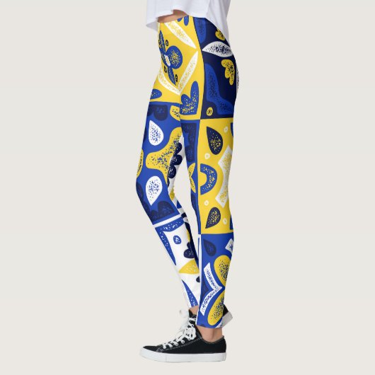 Azulejo Vintag Square Leggings (Links)