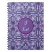 Azulejo Violet Spanisch Notizblock (Vorderseite)