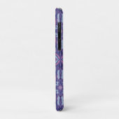 Azulejo Violet Wasserfarbe Personalisiert Spanisch Case-Mate iPhone Hülle (Hinten/Links)