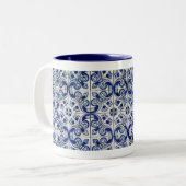 Azulejo Zweifarbige Tasse (Vorderseite Links)
