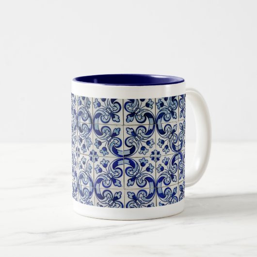 Azulejo Zweifarbige Tasse (VorderseiteRechts)