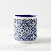 Azulejo Zweifarbige Tasse (Mittel)