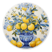 💙 💛 Azulejos Amalfi Charm Keramikknauf (Vorderseite)
