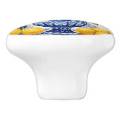💙 💛 Azulejos Amalfi Charm Keramikknauf (Seitenansicht)