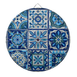 Azulejos Blue Portugal Dartscheibe