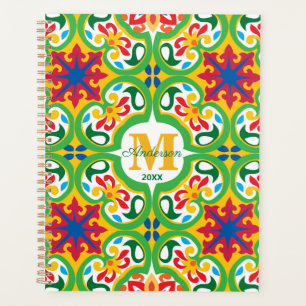 💛 🧡 💚 Azulejos, dekoratives Muster, benutzerdef Planer