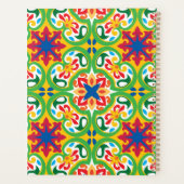 💛 🧡 💚 Azulejos, dekoratives Muster, benutzerdef Planer (Rückseite)