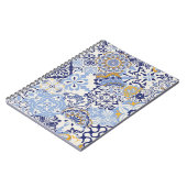 Azulejos Fliesen Fliesen Fliesen Fliesen. Nahtlose Notizblock (Linke Seite)