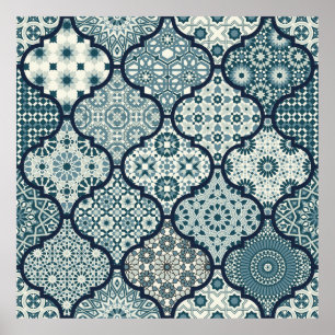Azulejos-Fliesen-Fliesen mit arabischer Dekoration