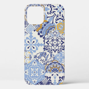 Azulejos Fliesen Patchwork. Nahtloses farbenfrohes Case-Mate iPhone Hülle