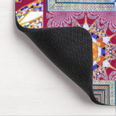 Azulejos Geometric Tiles mit einer CG-Drehung Mousepad (Ecke)