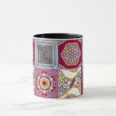 Azulejos Geometric Tiles mit einer CG-Drehung Tasse (Zentrum)