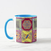 Azulejos Geometric Tiles mit einer CG-Drehung Tasse (Links)