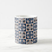Azulejos Keramik Fliesendesign. Talavera tracery m Kaffeetasse (Mittel)