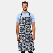 Azulejos Keramik Fliesendesign. Talavera tracery m Schürze (Getragen)