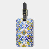 Azulejos-Keramiken Gepäckanhänger (Vorderseite vertikal)