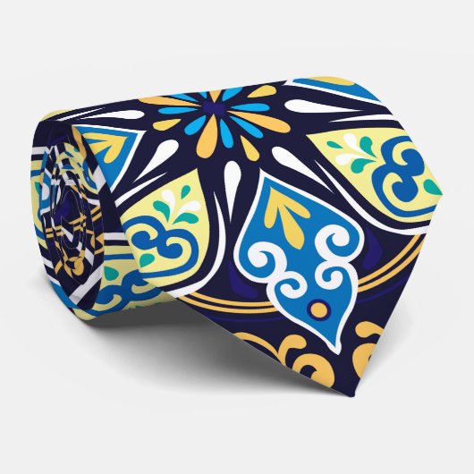 Azulejos Krawatte (Gerollt)