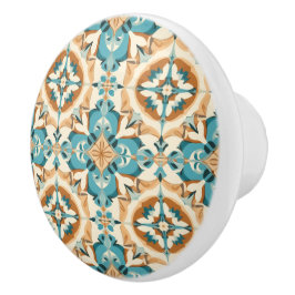 💙 💛 Azulejos Mocha Lissabon Keramikknauf