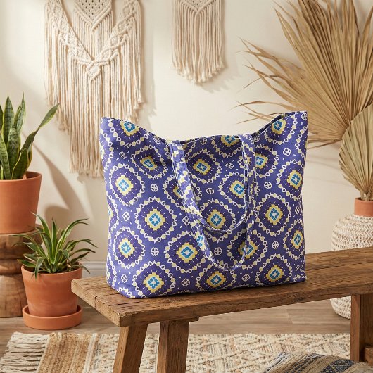 Azulejos-Mosaikmuster Stoff