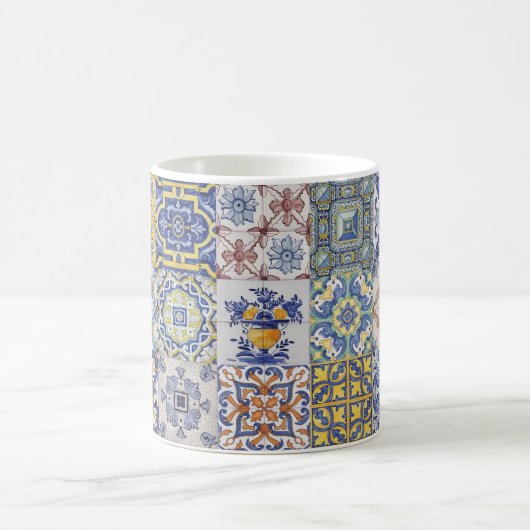 Azulejos Patchwork Kaffeetasse (Mittel)