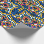 Azulejos portugal nahtlose Muster Geschenkpapier (Ecke)