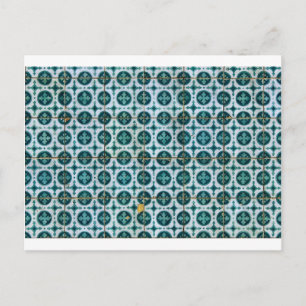 Azulejos, portugiesische Fliesen Postkarte