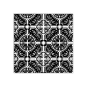 Azulejos - Portugiesische Karo Gummistempel (Prägung)