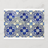 Azulejos, portugiesische Tiles Postkarte (Vorderseite)