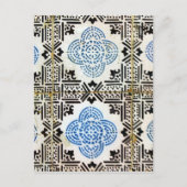 Azulejos, portugiesische Tiles Postkarte (Vorderseite)