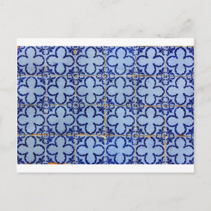 Azulejos, portugiesische Tiles Postkarte