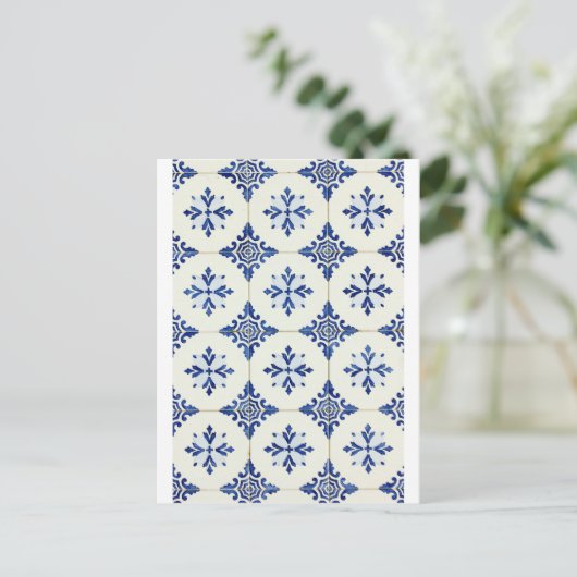 Azulejos Postkarte (Stehend Vorderseite)