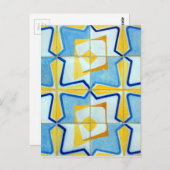 Azulejos Postkarte (Vorne/Hinten)