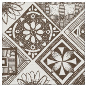 Azulejos-Schokolade Stoff (Nahaufnahme)