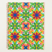 💛 🧡 💚 Azulejos, sehr dekoratives Muster, Planer (Vorderseite)